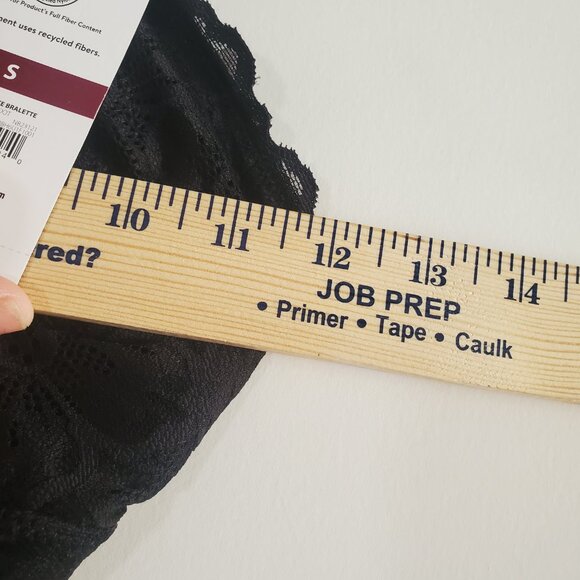 No Boundaries Lace Bralette Small Black Fairy Goth Whimsygoth - Picture 7 of 10